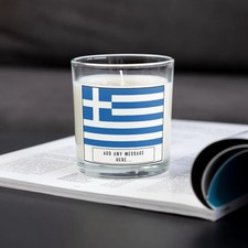 Greece Personalised Candle |