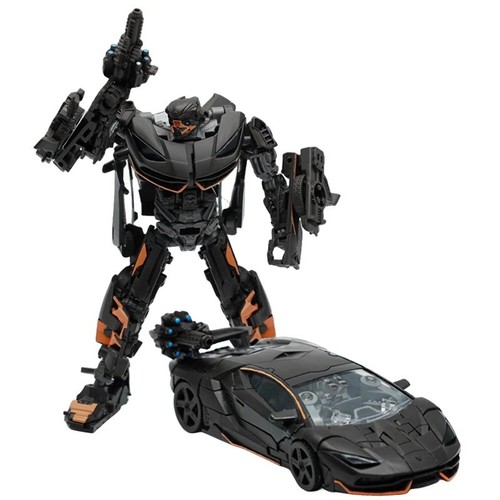 Transformation hot rod - hot, robot