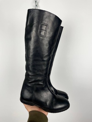 Ash high leather boots shoes - ash,
