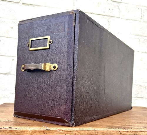 One drawer cabinet card - , index