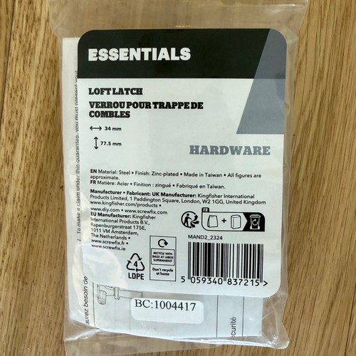 Loft latch push type - loft,