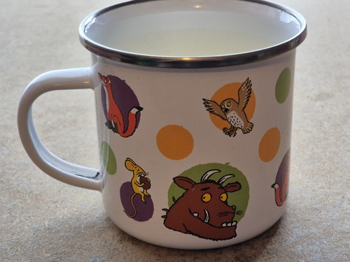 The gruffalo enamel mug - gruffalo,