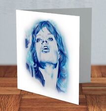 Mick Jagger Greeting Card