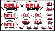 Bell helmet sticker - sticker, sets
