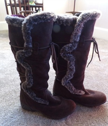 Khombu ladies boots waterproof - ladies,