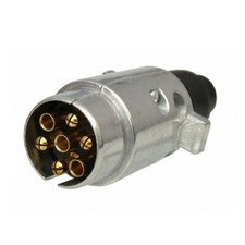 Trailer Plug 7-Pin Metal 12V