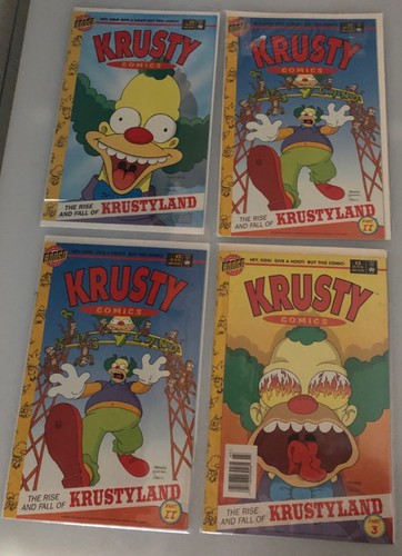 The simpsons krusty comics - simpsons,