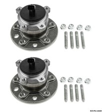 2 x Rear Wheel Bearing & Hub