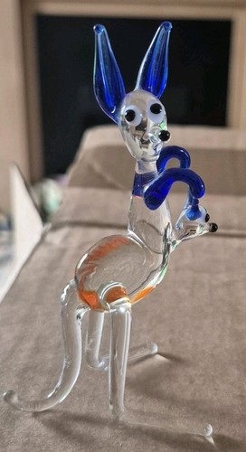 Lovely lampwork glass - 3.5",