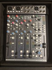 Great Cond No Scrat, SSL SiX Desktop Mixer, Boxed +Over £200 Quality Cables   