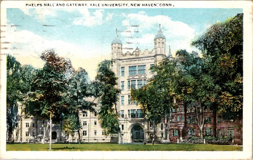 Phelps hall yale gateway - hall,