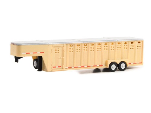 Gooseneck livestock trailer - livestock,