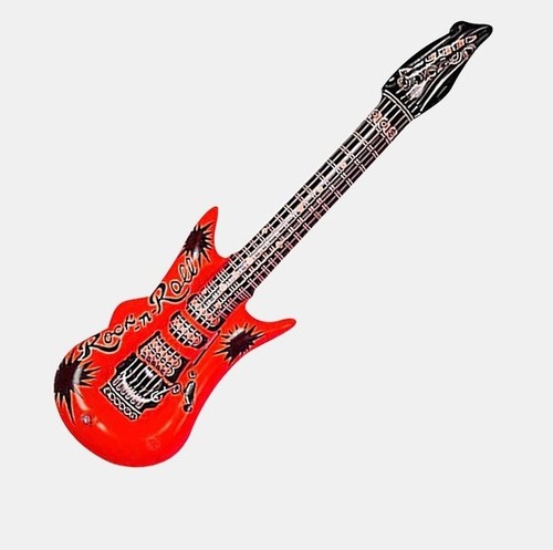 Inflatable electric guitar - inflatable,