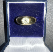 18ct gold rose cut - , diamond