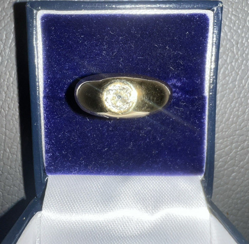 18ct gold rose cut - , diamond