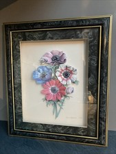 Vintage Framed Wall Art of a