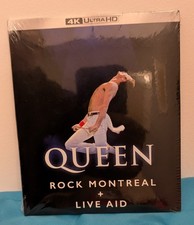 queen rock montreal & live aid 4k blu ray - Brand New - Sealed 