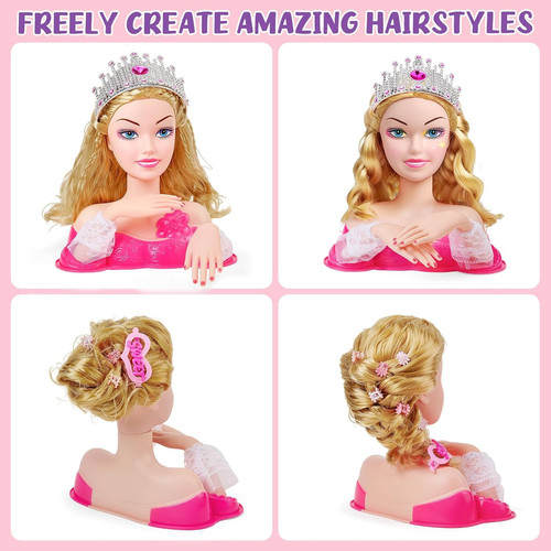 Styling head doll for - g.c,