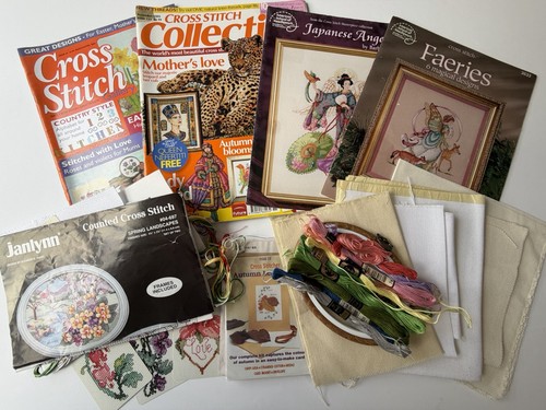 Cross stitch bundle - cross, job