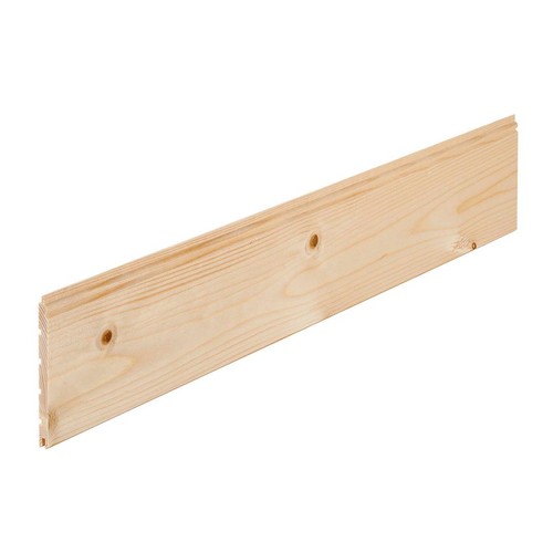 Untreated beaded cladding - t&g,