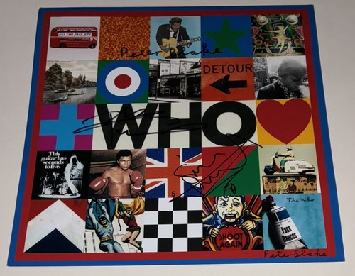 Signed pete townshend peter - signed,