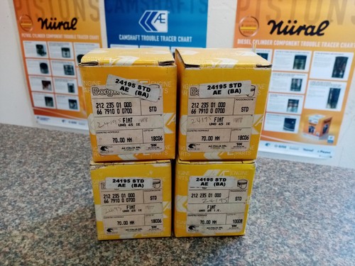 Fiat fire piston - 1.0, set