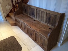 6 ft Rustic Plank Style Monks