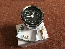 Triumph Stag Smiths Type 52mm car clock With Chrome Rim Illuminated