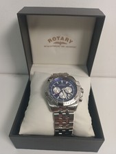 Rotary Gent's AQUASPEED Chronograph Quartz Battery Watch With Date