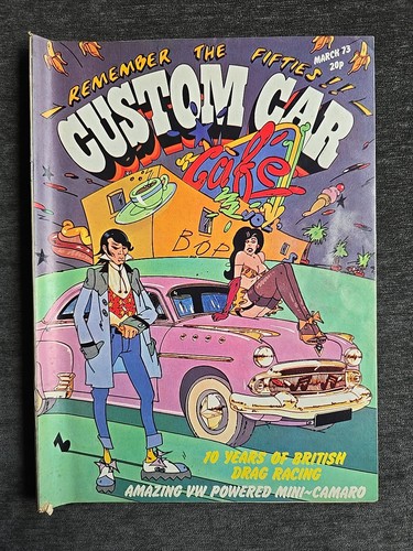 Custom car magazine - car,