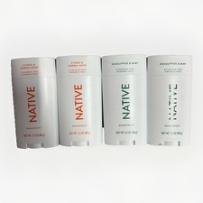 4 PACK Native Deodorant Citrus