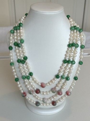 Strand baroque pearl - pearl, &