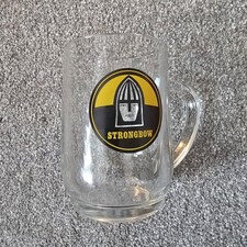 Vintage STRONGBOW CIDER Pint Glass / Tankard 
