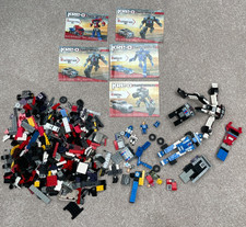 Transformers Kreo bundle: Prowl, Autobot Jazz, Mirage, Optimus Prime, incomplete