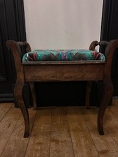 Stunning vintage piano stool - vintage,