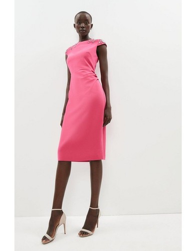 Coast fluted midi - coast,
