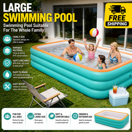 Large family inflatable - large,