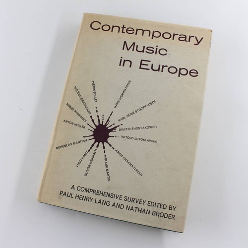 Contemporary music europe - in,