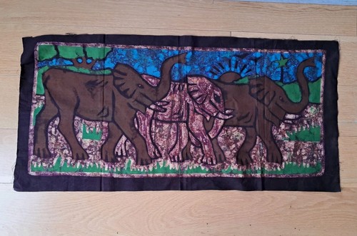 Batik panel 17 - 35", x