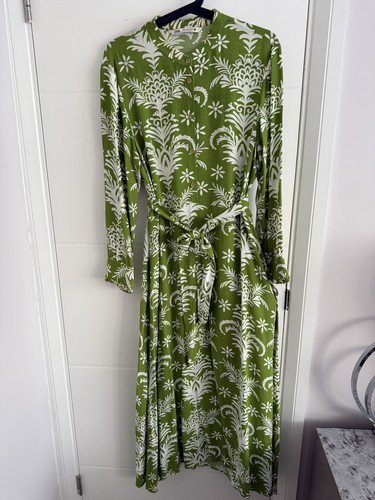 Zara green white - green, maxi