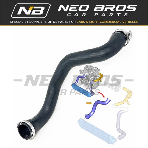 Right intercooler hose - right,