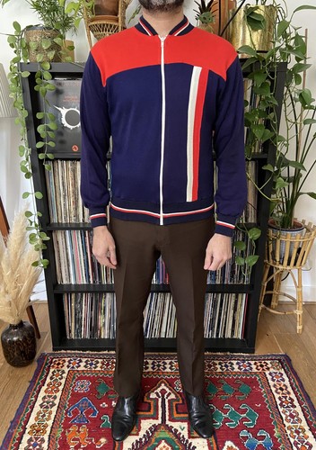 Vintage 1970s red navy - vintage,