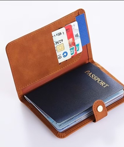 Luxury leather passport - leather,