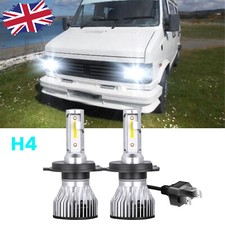 For Talbot Express -Pair H4 White Xenon LED Headlight Bulbs Low/Dip Beam 6000K