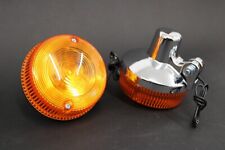 Kawasaki Z1000 Kz1000 Z1100 Indicators x2 - Quality Chrome Metal Body D5-08