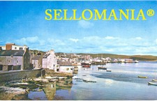 POSTCARD LERWICK FISHING PORT