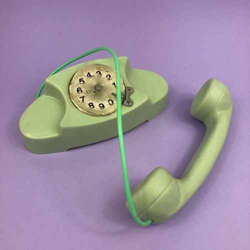Vintage mint green rotary play - vintage,