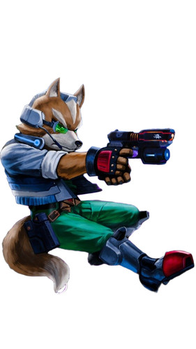 Fox mccloud super smash - mccloud,