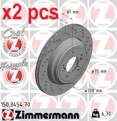 Pcs sides rear - x2,