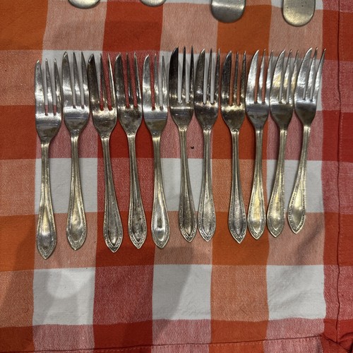 Epns vintage cake fork - cake,